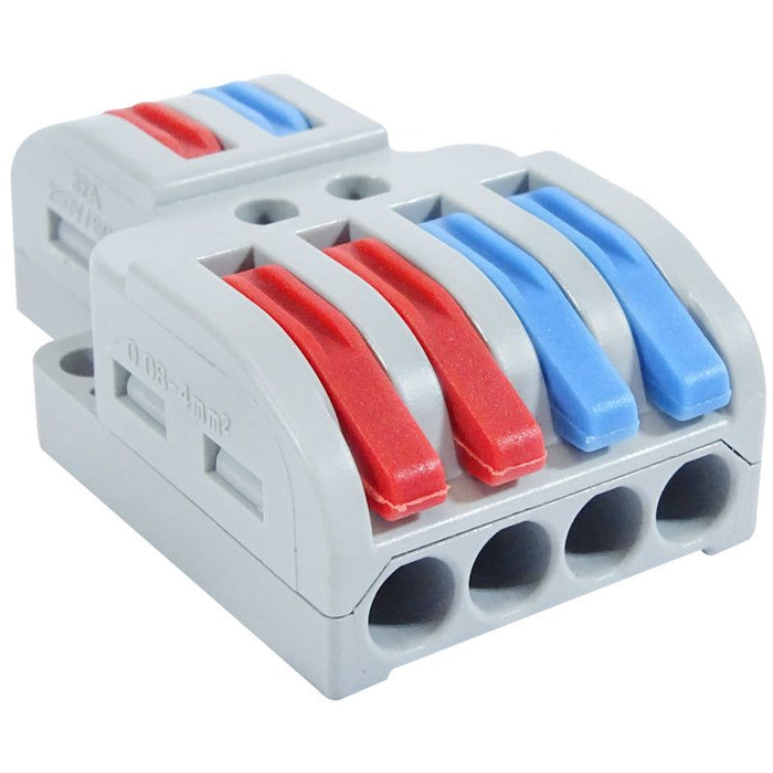 Connector 2x2P In-Line Splice (6 Pack)
