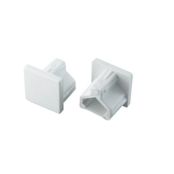 PVC Trunking Endcap - 16X16 (White)