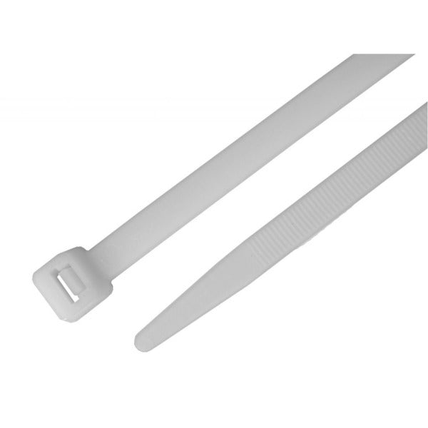 Cable Tie T18R White 102mm X 2.5mm 100PK