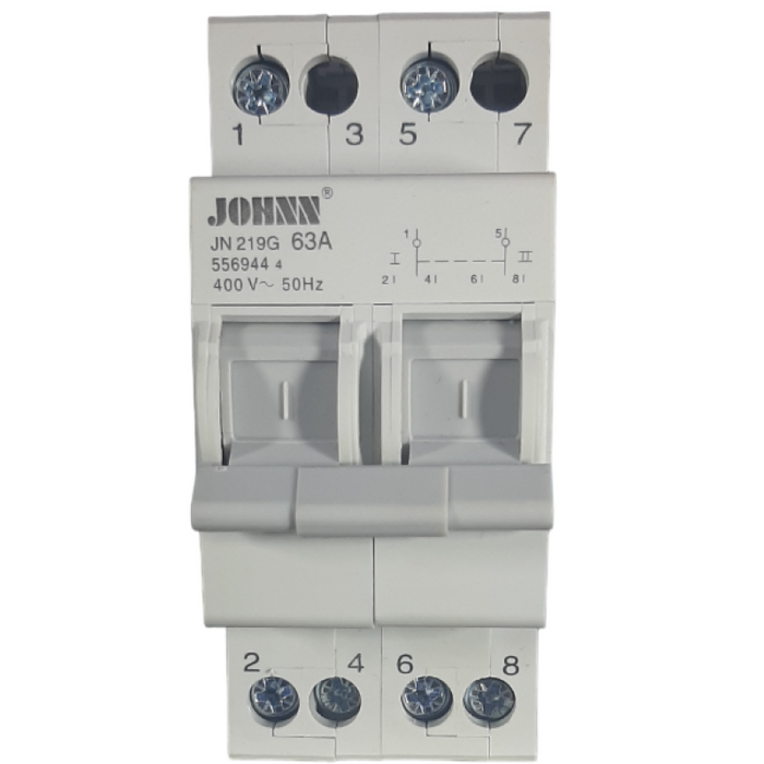 63A 2P Chint Changeover Switch 400V