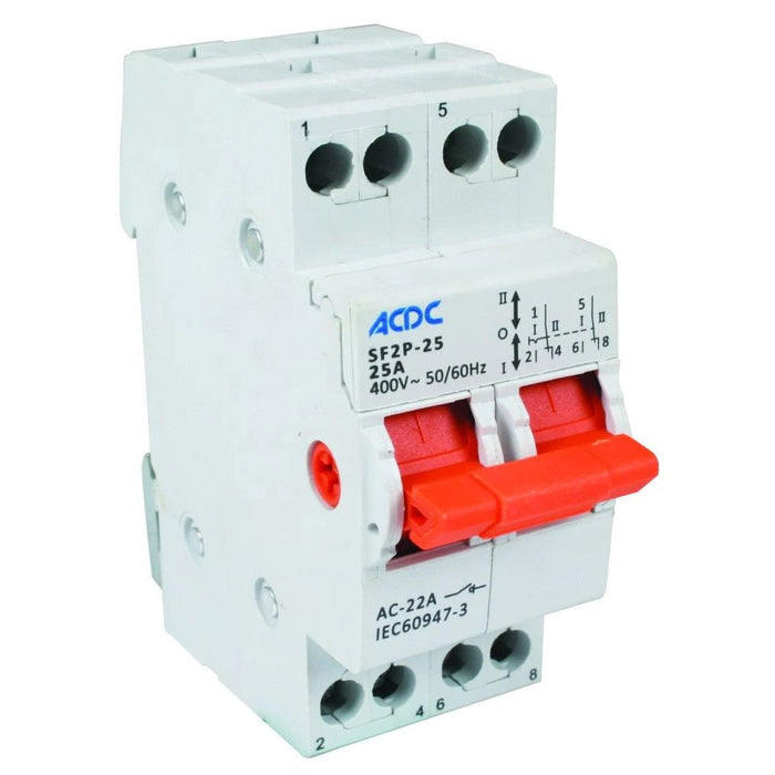 Din Changeover Switch Auto 4P 100A