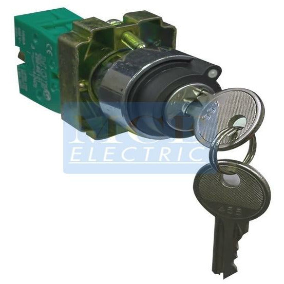 Key Switch 3 Position 22mm