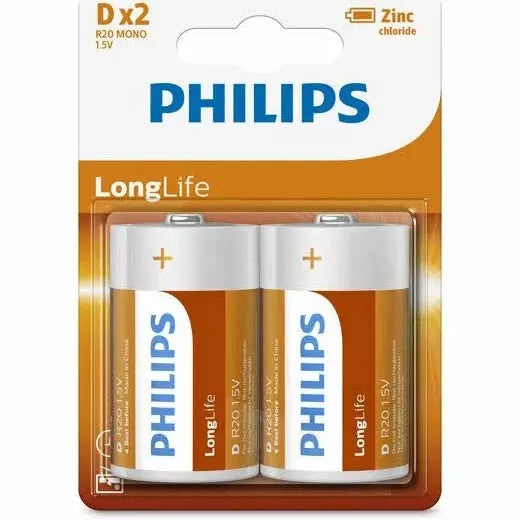 DX2 Philips Alkaline Battery