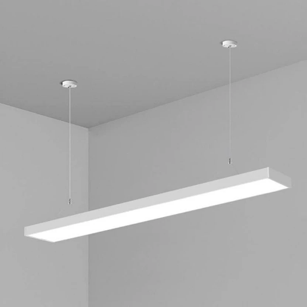 Luxn Led Linear Office Light White