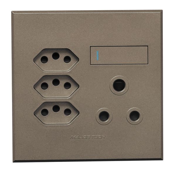 Veti 3 Plug 4X4 1x16A 3xRSA Bronze