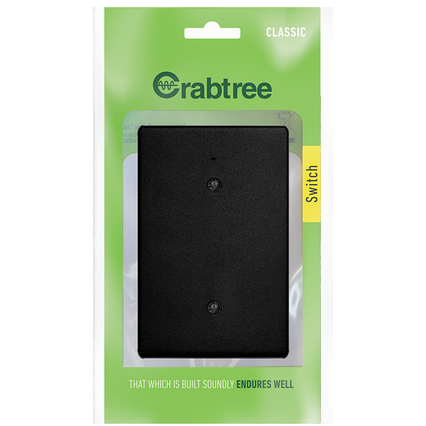 Crabtree Classic Blank Cover Plate 2X4