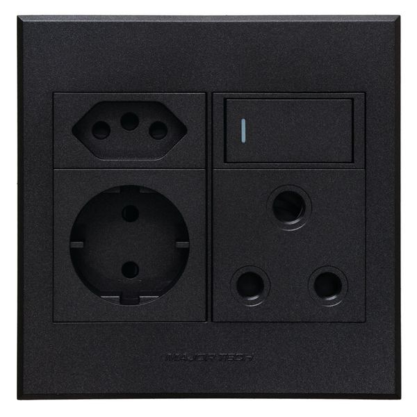 Veti3 Wall Plug Graphite 4x4