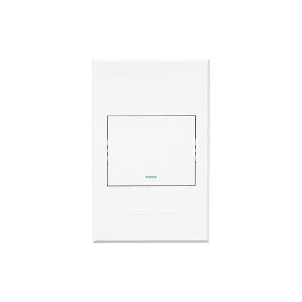 Veti 3 1L 1Way Light Switch 2x4 White