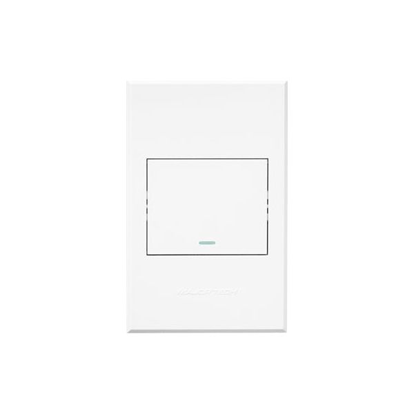 Veti 3 1L 2Way Light Switch 2x4 White