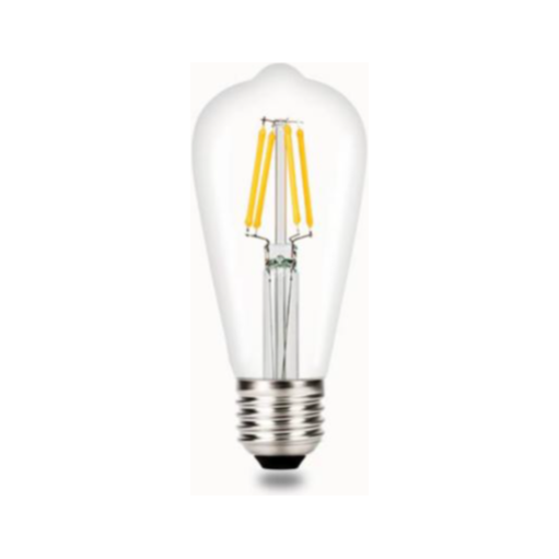 Led 4W E27 ST64 Clear Light Bulb