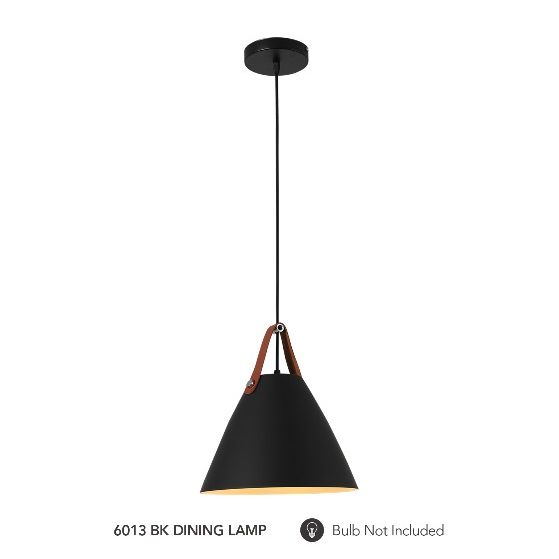 HT Dining Pendant Light 7844-270 Black