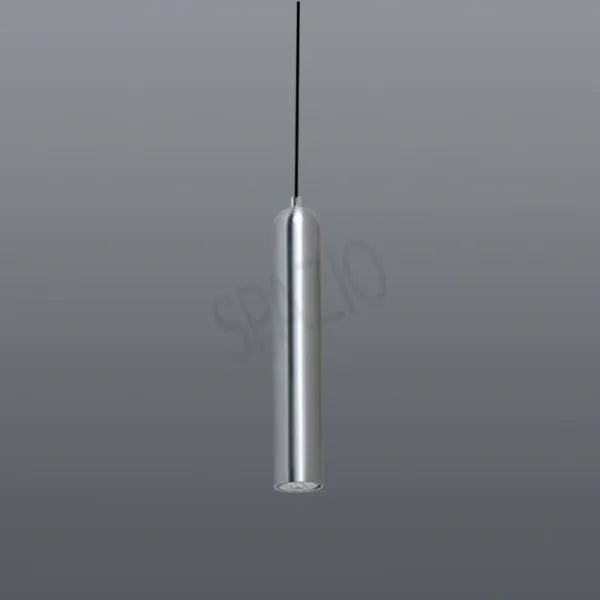 Spazio Satin Nickel Fiore Pendant