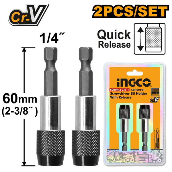 Screwdriver Bit Holder 2Pcs 60mm