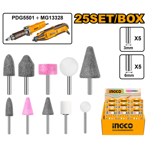 Ingco Accessories for Mini & Die Grinder