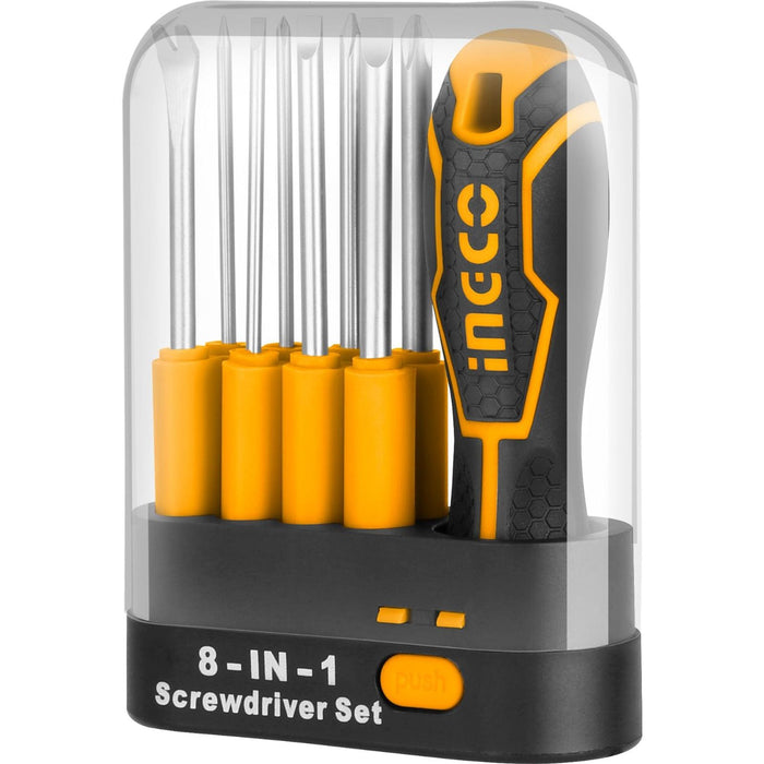 Screwdriver Set Ingco - 9 Piece