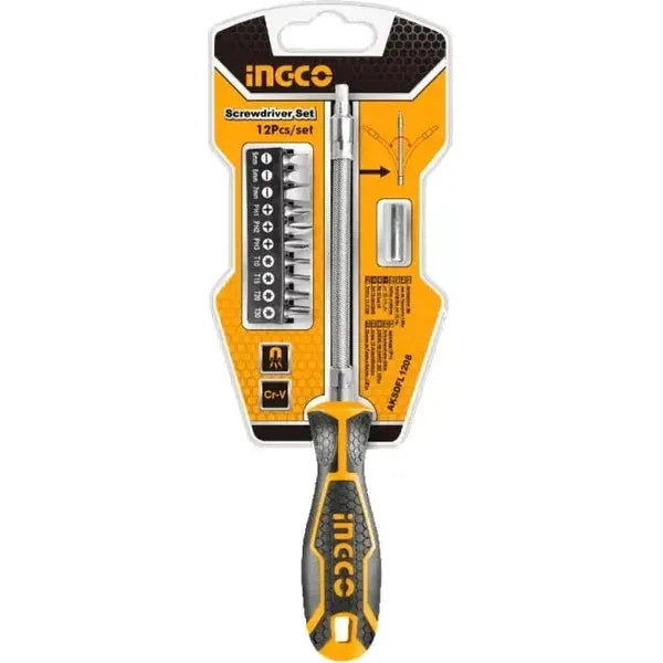 Screwdriver Set Ingco - 12 Piece