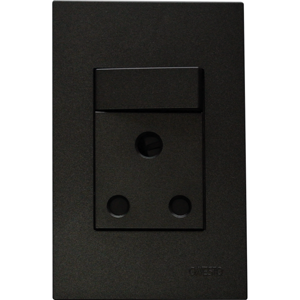 Single Switch Socket Outlet 4x2 Vertical