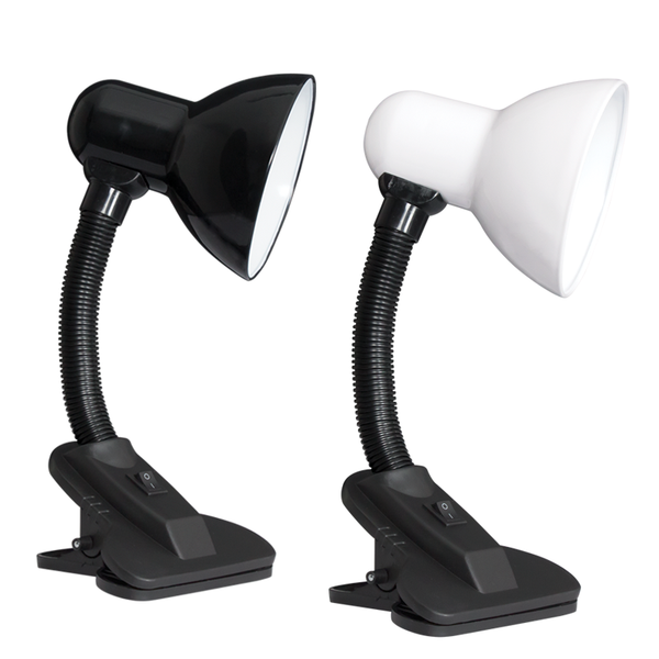 Brightstar Desk Lamp Clip On White