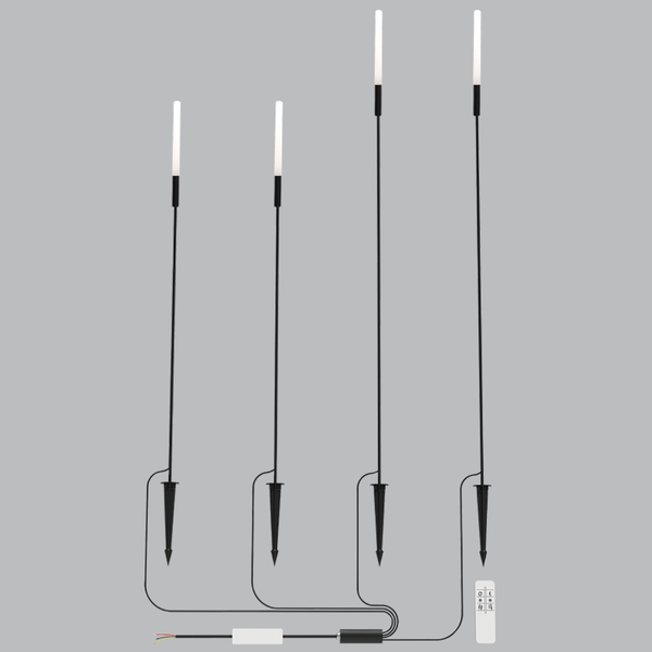 Brightstar 4Pcs Garden Spike Kit CCT 1W