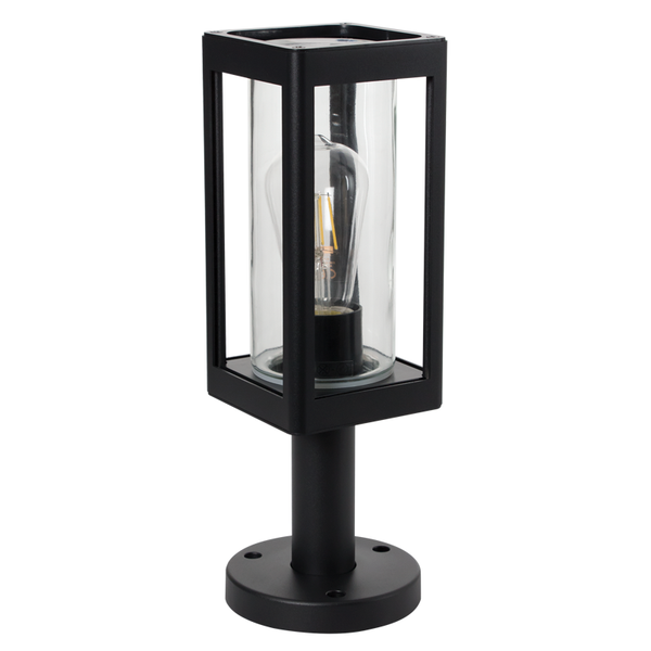 Brightstar Outdoor Pillar Lantern Black