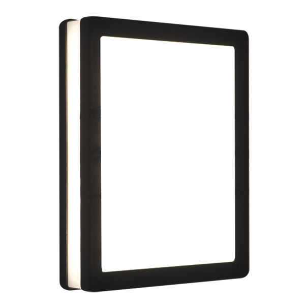 Brightstar Opal Led Wall Light Blk L560