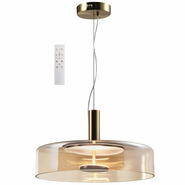 Brightstar Glass Pendant 24W 3CCT PEN437