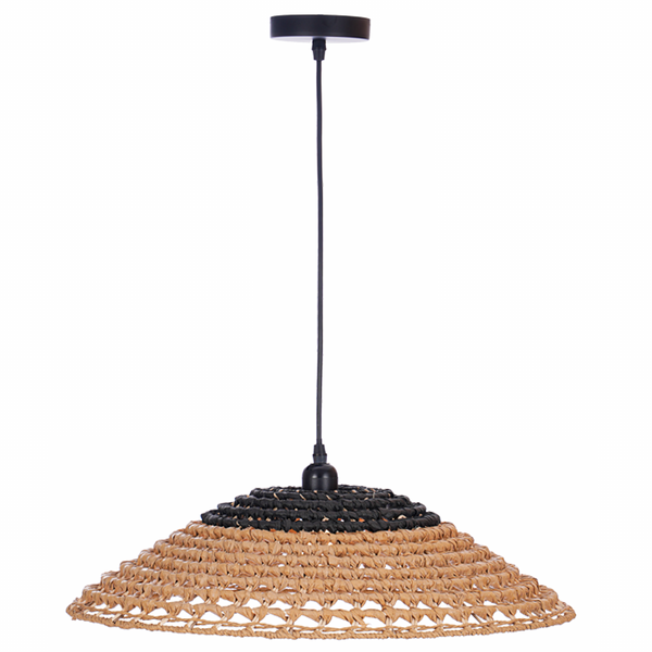 Brightstar Iron and Paper Rope Pendant