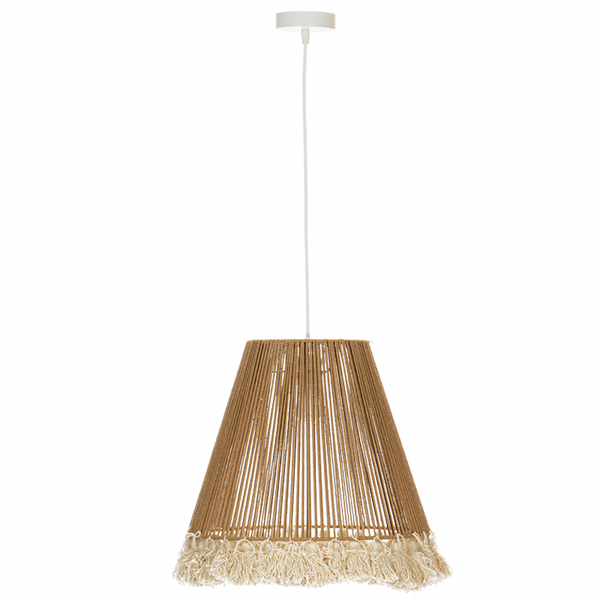 Brighstar Rope Pendant with Tassles
