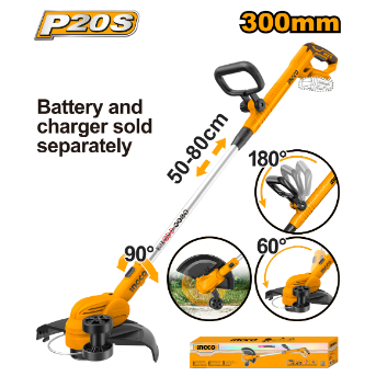 Ingco Lithium-Ion Grass Trimmer