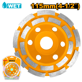 Ingco Grind Disc Double Row 115mm