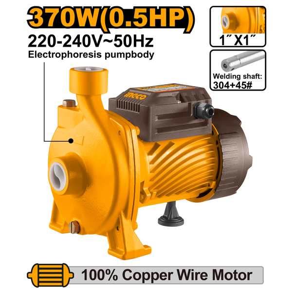 Ingco Cent Water Pump 370W 90L/MIN