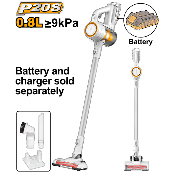 Ingco Cyclone Vaccum 120W 20V 0.8L