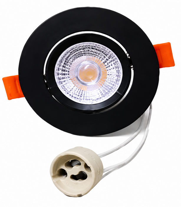 Luxn Downlight Combo PVC Black DL