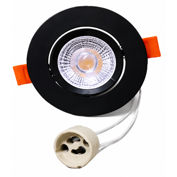 Luxn Downlight Combo PVC Black WW