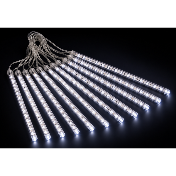 HT Festive Light Curtain 30cm White