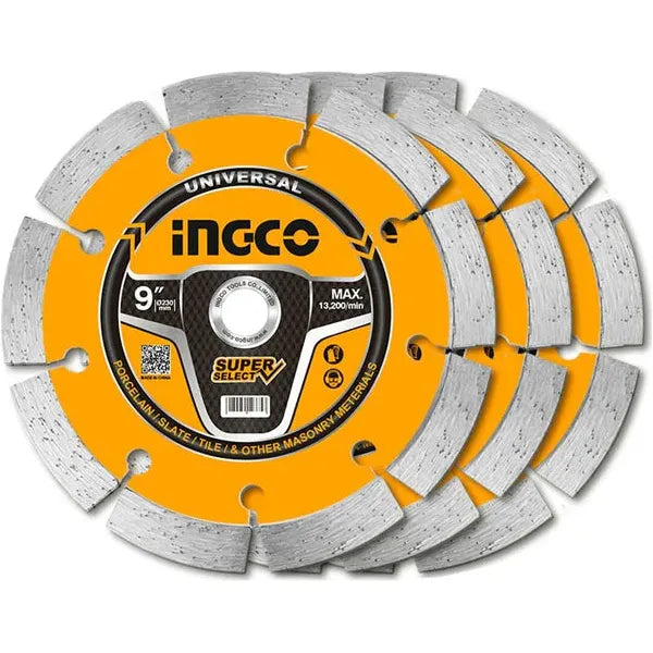 Cutting Disc 230 mm Seg Wet/Dry 3pc