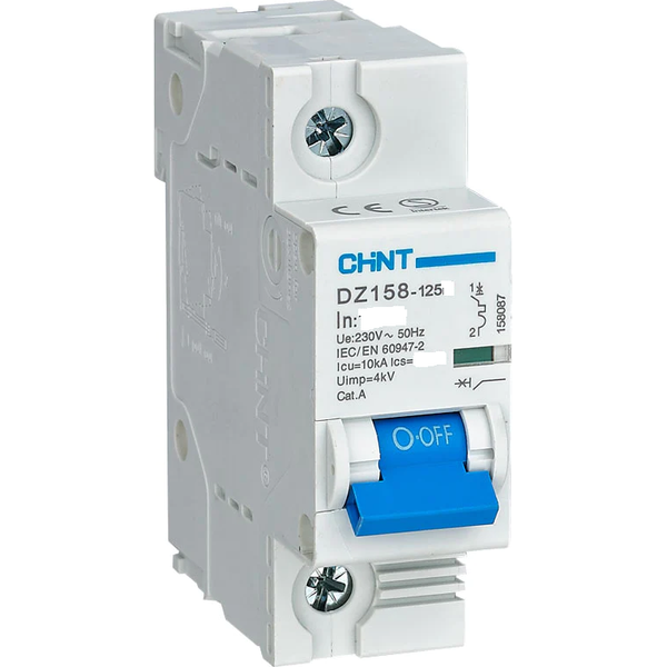 Chint Din Circuit Breaker 1P 125A 6KA