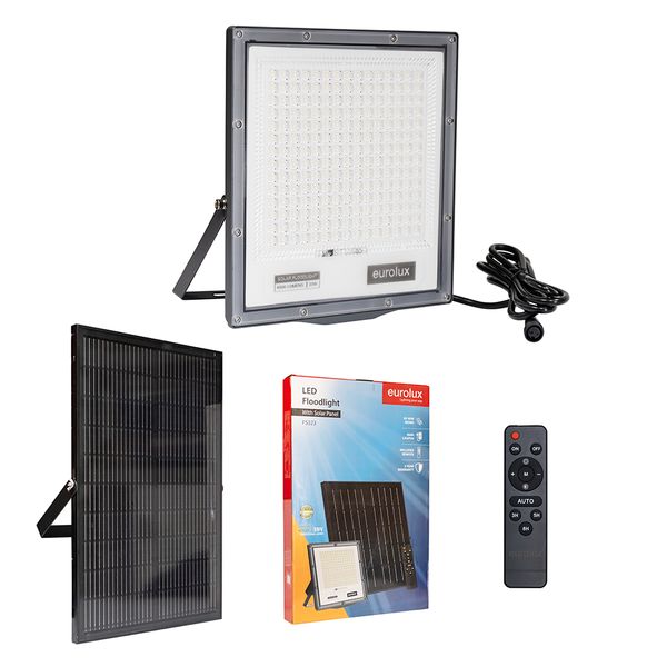 Eurolux Solar Floodlight LED 4000lm DL