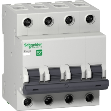 Circuit Breaker Din EZ9 4P 32A Schneider