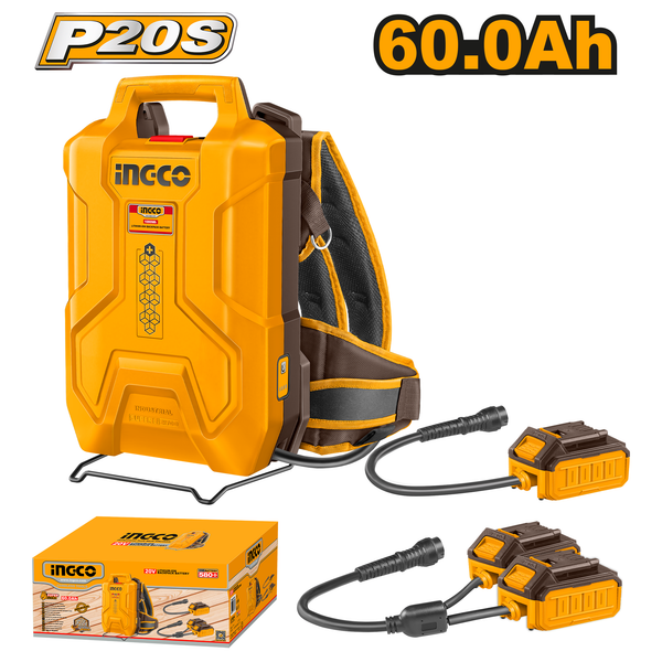 Ingco 60A Battery Backpack.