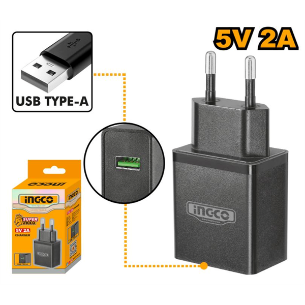 Ingco Charger 5V 2A USB Type A