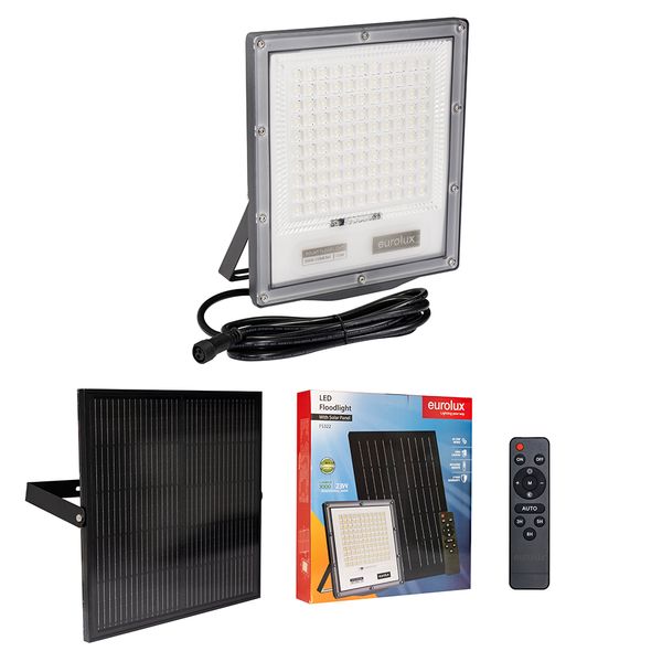 Eurolux Solar Floodlight LED 6500K