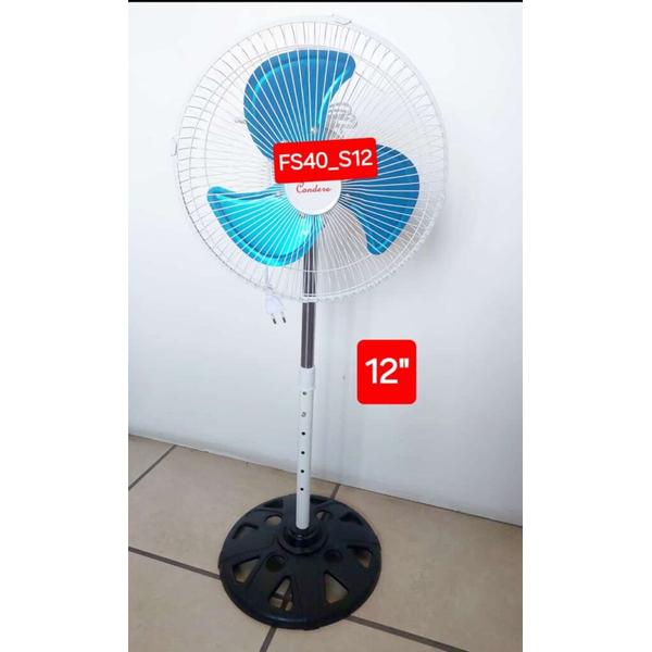 Standing 12 Inch Fan with Cross Base