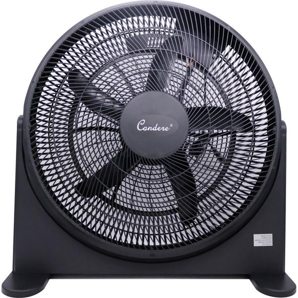 Floor Fan 20 Inch Black