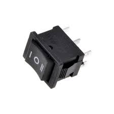Mini Rocker Switch SPDT 3 Legs