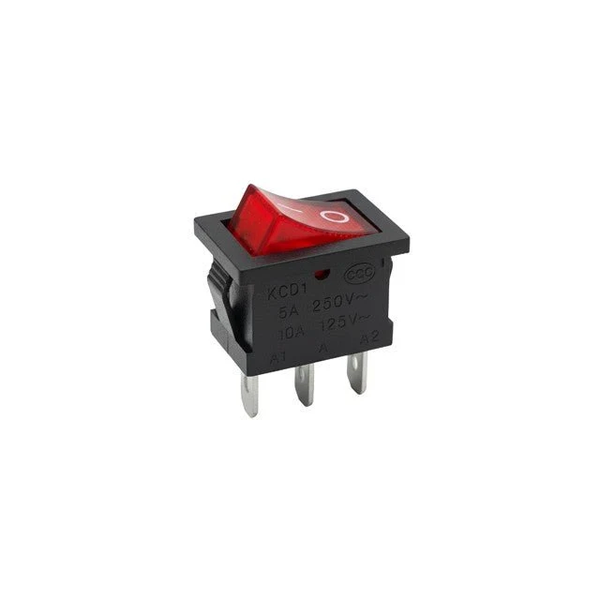 Non Illuminated Stove Switch Red G0210