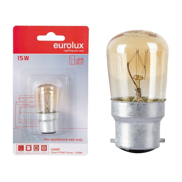 Eurolux Pygmy B22 15W WW Light Bulb