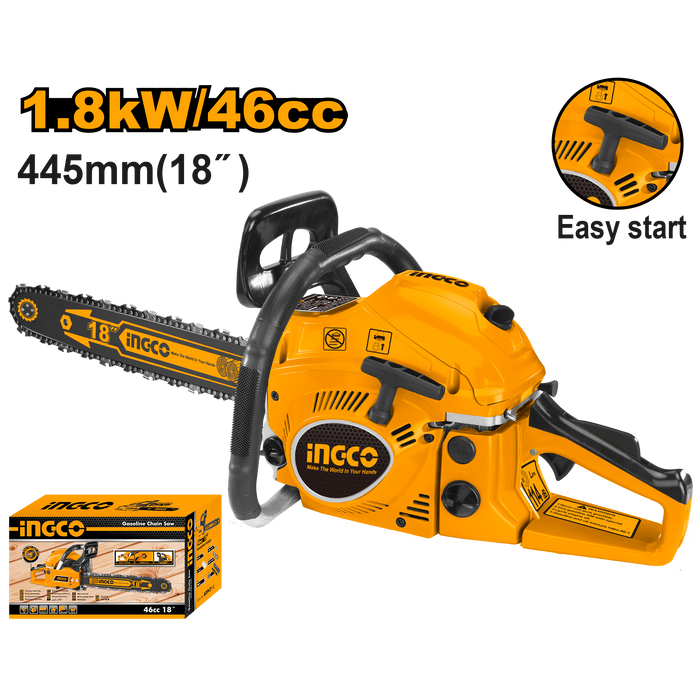 Ingco Gasoline Chainsaw 46cc