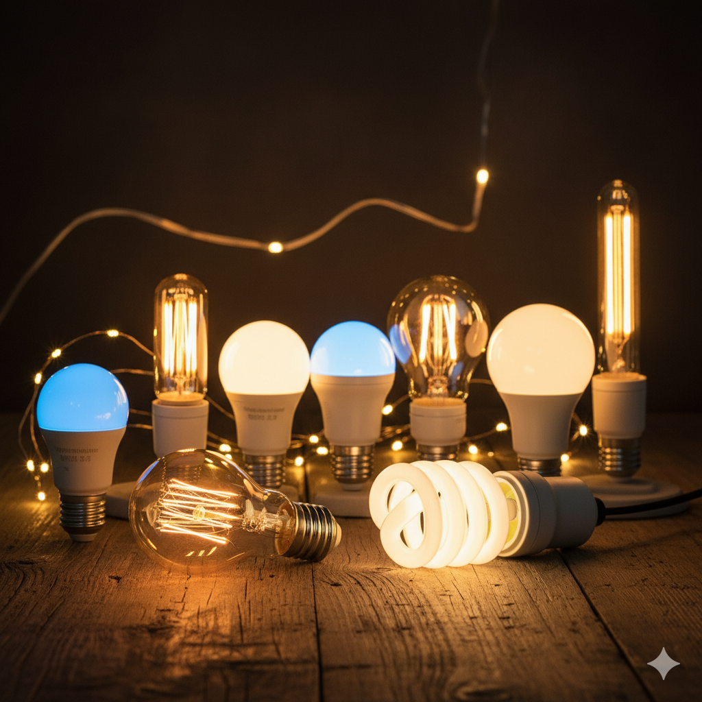 Light Bulbs & Globes | Energy-Efficient & Long-Lasting Lighting