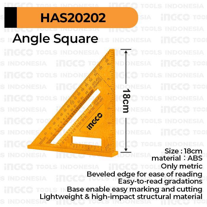 Square Angle 180mm